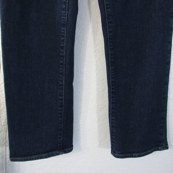 Womens Mid Rise Straight Leg Jeans Sz 10 Petite - Picture 4 of 13